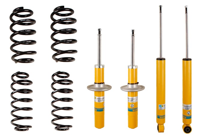 Upphängningssats, fjädrar, stötdämpare, Bakaxel, Framaxel Bilstei Bilstein