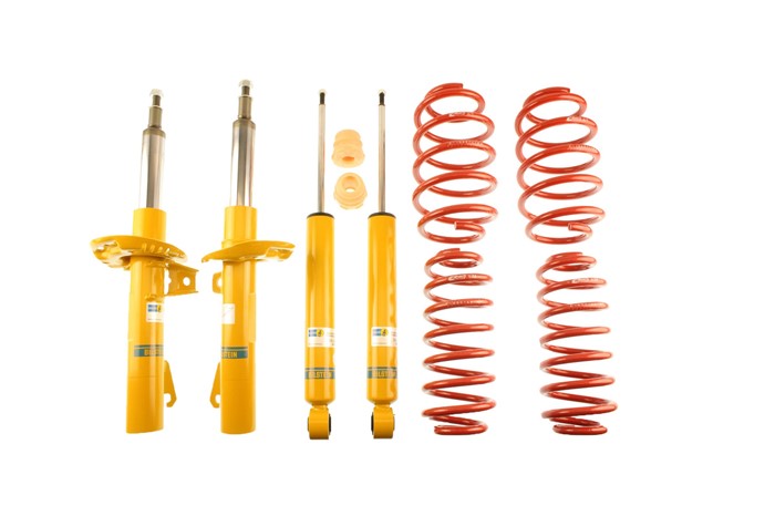 Upphängningssats, fjädrar, stötdämpare, Framaxel, Bakaxel Bilstei Bilstein