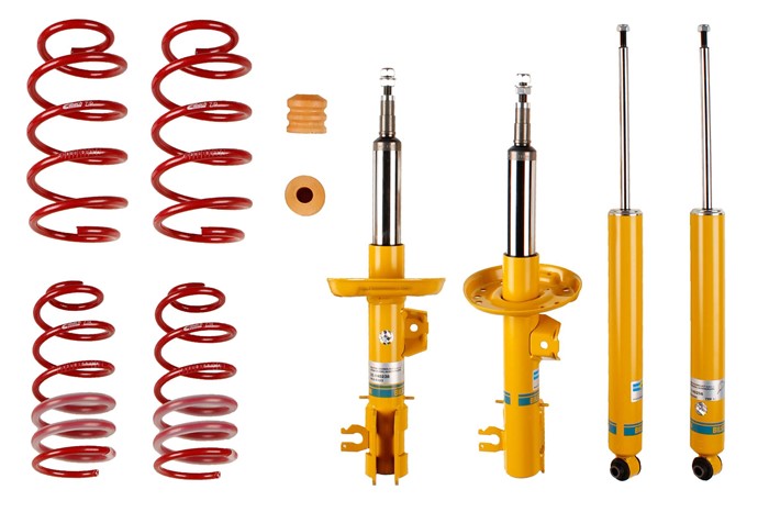 Upphängningssats, fjädrar, stötdämpare, Bakaxel, Framaxel Bilstei Bilstein