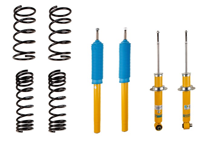 Upphängningssats, fjädrar, stötdämpare, Bakaxel, Framaxel Bilstei Bilstein