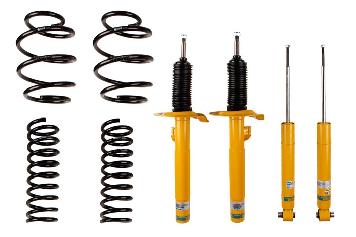 Upphängningssats, fjädrar, stötdämpare, Bakaxel, Framaxel Bilstei Bilstein