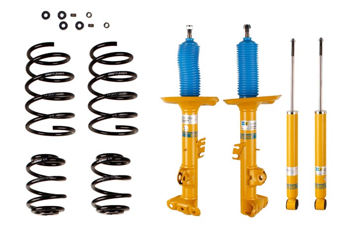 Upphängningssats, fjädrar, stötdämpare, Framaxel, Bakaxel Bilstei Bilstein Upphängningssats, fjädrar, stötdämpare, Framaxel, Bakaxel Bilstei Bilstein