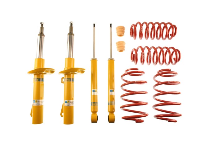 Upphängningssats, fjädrar, stötdämpare, Framaxel, Bakaxel Bilstei Bilstein