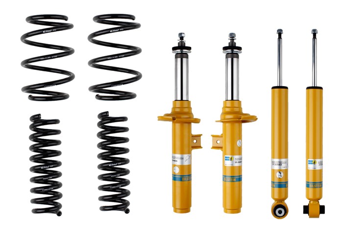 Upphängningssats, fjädrar, stötdämpare, Bakaxel, Framaxel Bilstei Bilstein
