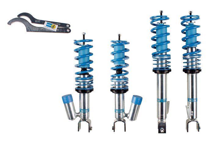 Upphängningssats, fjädrar, stötdämpare, Framaxel, Bakaxel Bilstei Bilstein