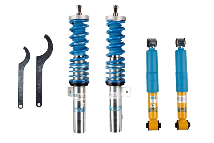 Upphängningssats, fjädrar, stötdämpare, Framaxel, Bakaxel Bilstei Bilstein