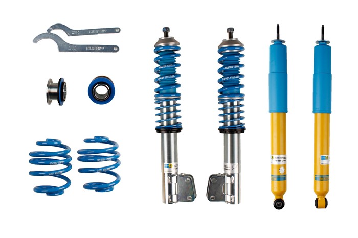 Upphängningssats, fjädrar, stötdämpare, Framaxel, Bakaxel Bilstei Bilstein