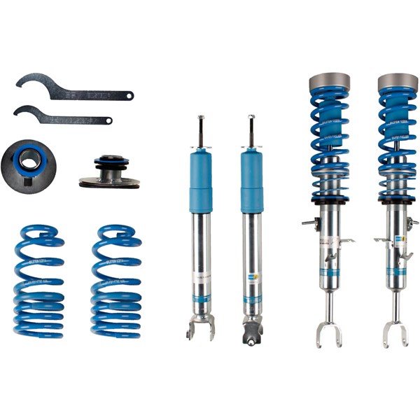 Upphängningssats, fjädrar, stötdämpare, Framaxel, Bakaxel Bilstei Bilstein