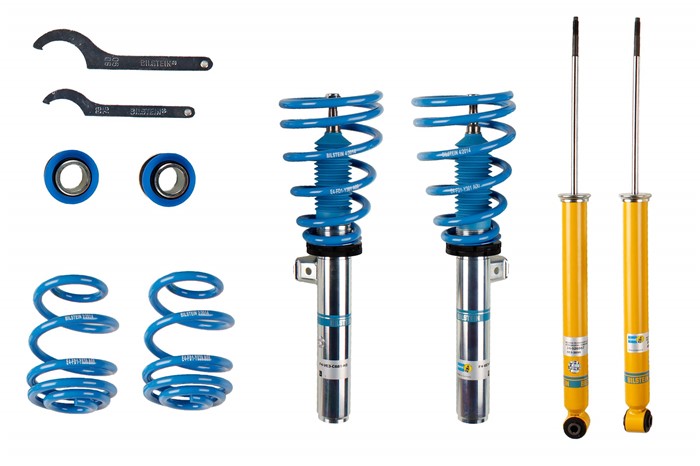 Upphängningssats, fjädrar, stötdämpare, Framaxel, Bakaxel Bilstei Bilstein