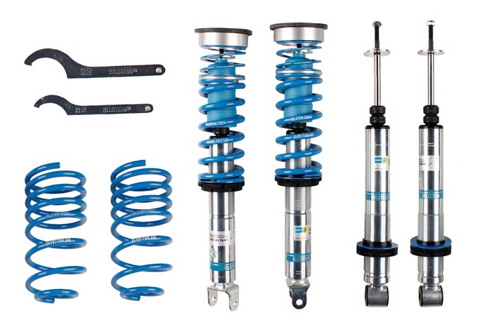 Upphängningssats, fjädrar, stötdämpare, Framaxel, Bakaxel Bilstei Bilstein
