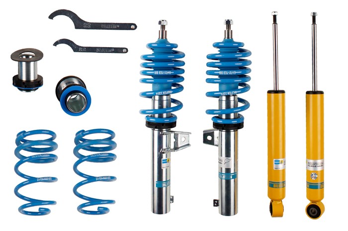 Upphängningssats, fjädrar, stötdämpare, Framaxel, Bakaxel Bilstei Bilstein