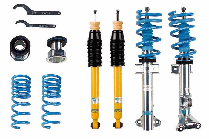 Upphängningssats, fjädrar, stötdämpare, Framaxel, Bakaxel Bilstei Bilstein