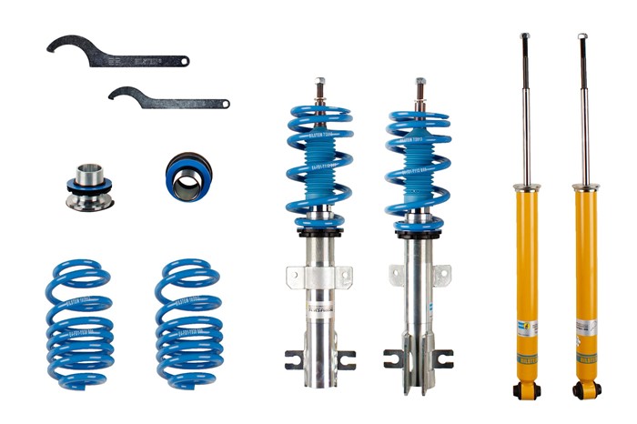 Upphängningssats, fjädrar, stötdämpare, Framaxel, Bakaxel Bilstei Bilstein