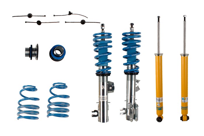Upphängningssats, fjädrar, stötdämpare, Framaxel, Bakaxel Bilstei Bilstein