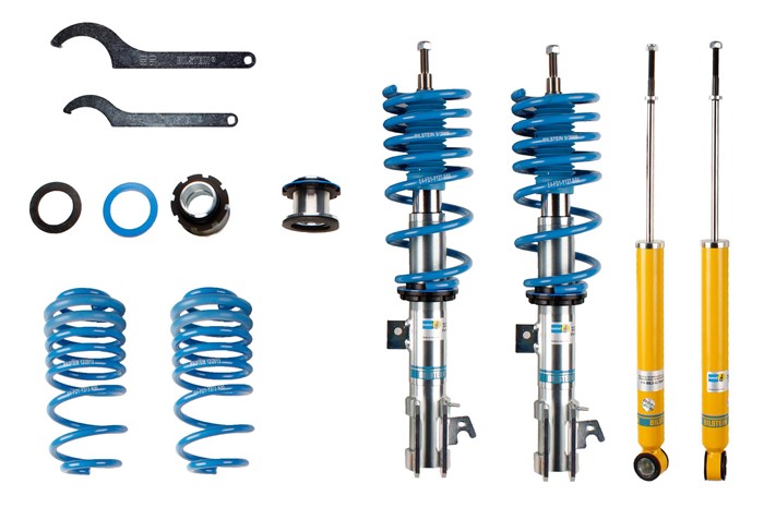 Upphängningssats, fjädrar, stötdämpare, Framaxel, Bakaxel Bilstei Bilstein