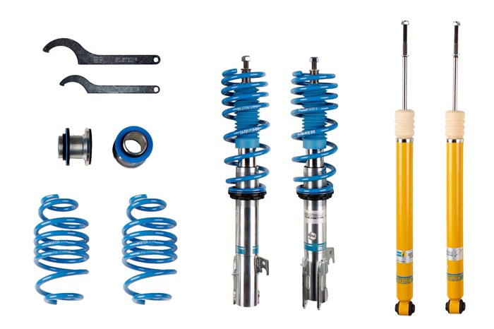 Upphängningssats, fjädrar, stötdämpare, Framaxel, Bakaxel Bilstei Bilstein
