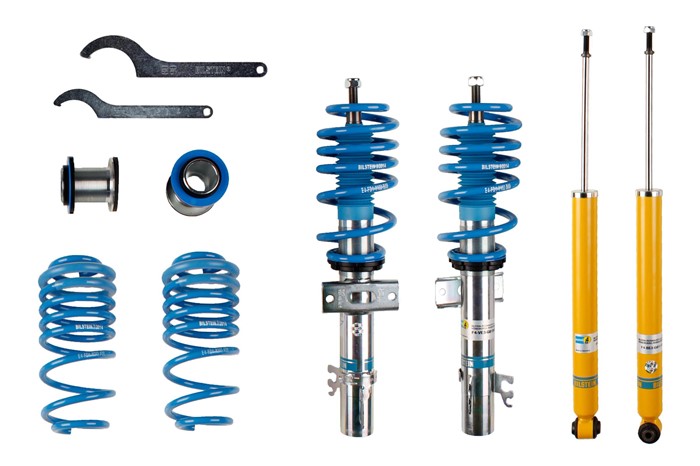 Upphängningssats, fjädrar, stötdämpare, Framaxel, Bakaxel Bilstei Bilstein