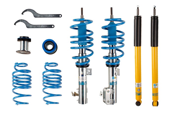 Upphängningssats, fjädrar, stötdämpare, Framaxel, Bakaxel Bilstei Bilstein