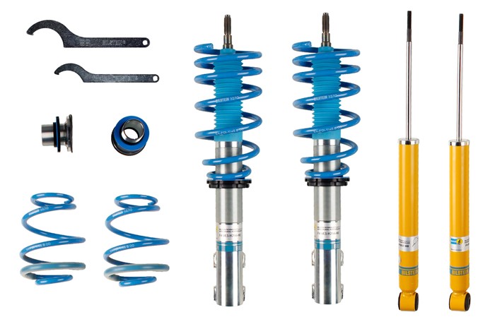 Upphängningssats, fjädrar, stötdämpare, Bakaxel, Framaxel Bilstei Bilstein
