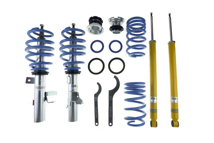 Upphängningssats, fjädrar, stötdämpare, Framaxel, Bakaxel Bilstei Bilstein