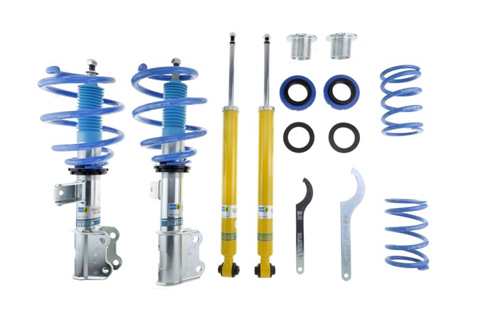 Upphängningssats, fjädrar, stötdämpare, Framaxel, Bakaxel Bilstei Bilstein