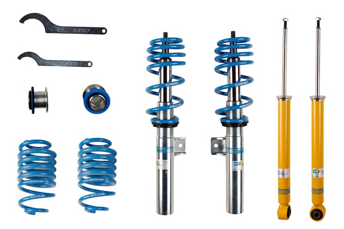 Upphängningssats, fjädrar, stötdämpare, Framaxel, Bakaxel Bilstei Bilstein
