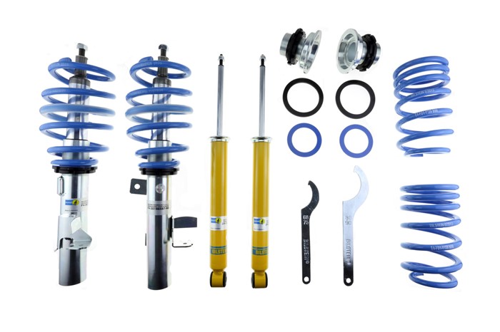 Upphängningssats, fjädrar, stötdämpare, Framaxel, Bakaxel Bilstei Bilstein