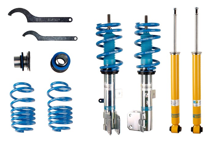 Upphängningssats, fjädrar, stötdämpare, Framaxel, Bakaxel Bilstei Bilstein