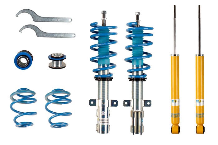 Upphängningssats, fjädrar, stötdämpare, Framaxel, Bakaxel Bilstei Bilstein