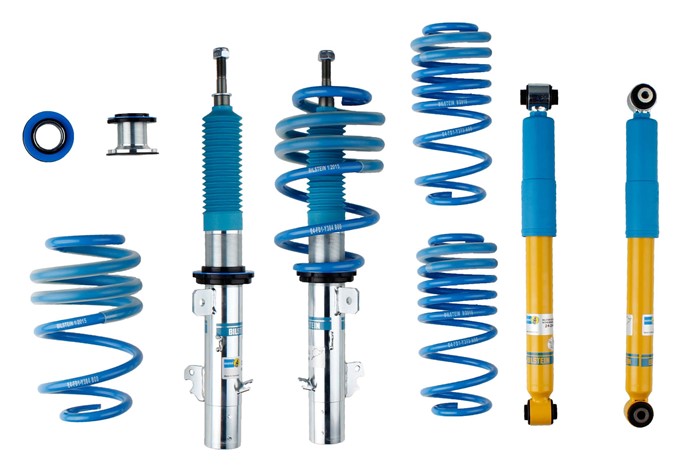 Upphängningssats, fjädrar, stötdämpare, Framaxel, Bakaxel Bilstei Bilstein