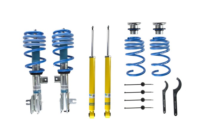 Upphängningssats, fjädrar, stötdämpare, Framaxel, Bakaxel Bilstei Bilstein