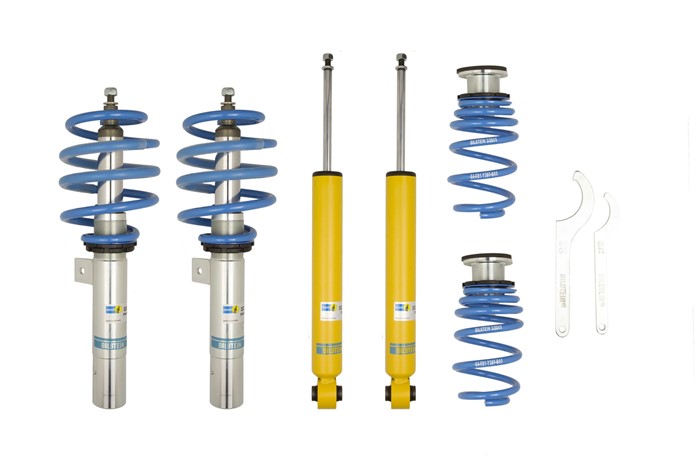 Upphängningssats, fjädrar, stötdämpare, Framaxel, Bakaxel Bilstei Bilstein