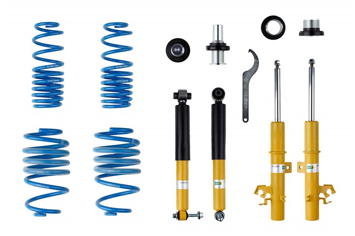 Upphängningssats, fjädrar, stötdämpare, Bakaxel, Framaxel Bilstei Bilstein