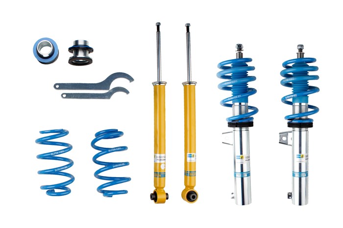 Upphängningssats, fjädrar, stötdämpare, Framaxel, Bakaxel Bilstei Bilstein