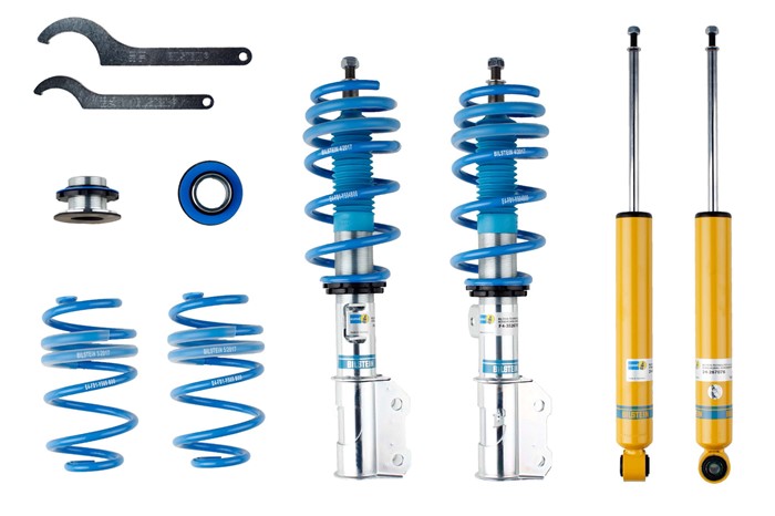 Upphängningssats, fjädrar, stötdämpare, Framaxel, Bakaxel Bilstei Bilstein