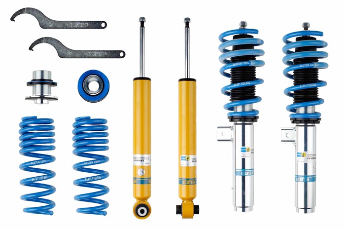Upphängningssats, fjädrar, stötdämpare, Framaxel, Bakaxel Bilstei Bilstein