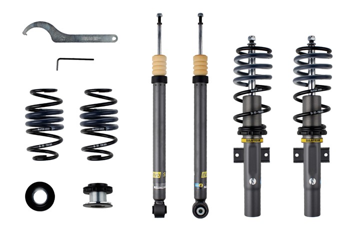 Upphängningssats, fjädrar, stötdämpare, Framaxel, Bakaxel Bilstei Bilstein