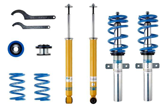Upphängningssats, fjädrar, stötdämpare, Framaxel, Bakaxel Bilstei Bilstein