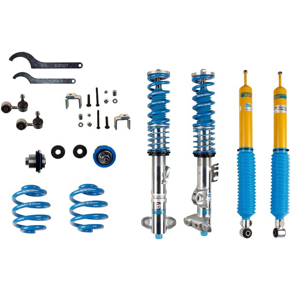 Upphängningssats, fjädrar, stötdämpare, Framaxel, Bakaxel Bilstei Bilstein