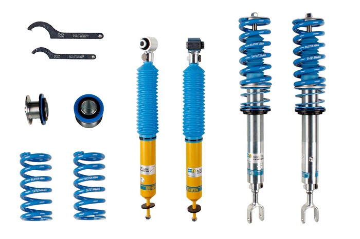 Upphängningssats, fjädrar, stötdämpare, Framaxel, Bakaxel Bilstei Bilstein