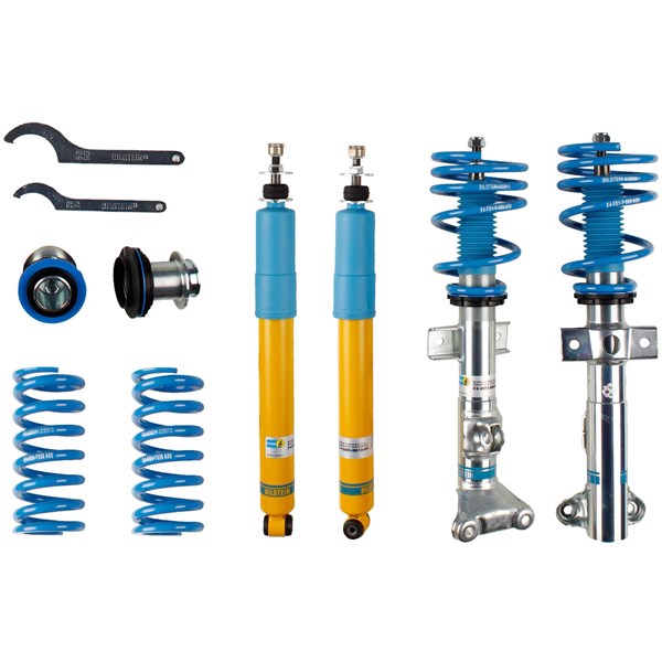 Upphängningssats, fjädrar, stötdämpare, Framaxel, Bakaxel Bilstei Bilstein