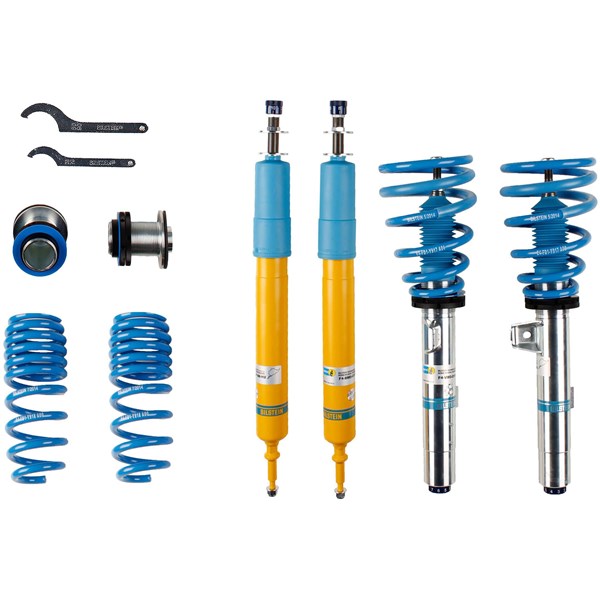 Upphängningssats, fjädrar, stötdämpare, Framaxel, Bakaxel Bilstei Bilstein