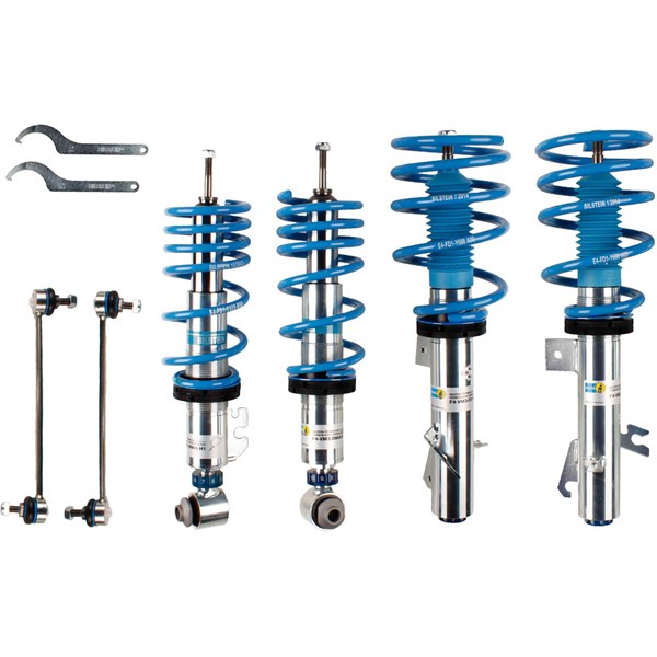 Upphängningssats, fjädrar, stötdämpare, Framaxel, Bakaxel Bilstei Bilstein