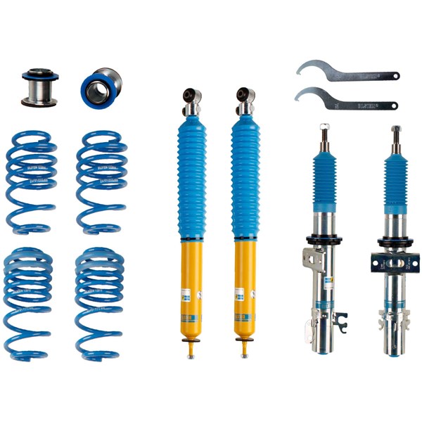 Upphängningssats, fjädrar, stötdämpare, Framaxel, Bakaxel Bilstei Bilstein