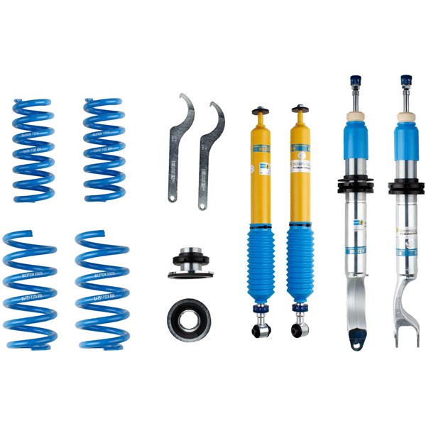 Upphängningssats, fjädrar, stötdämpare, Framaxel, Bakaxel Bilstei Bilstein