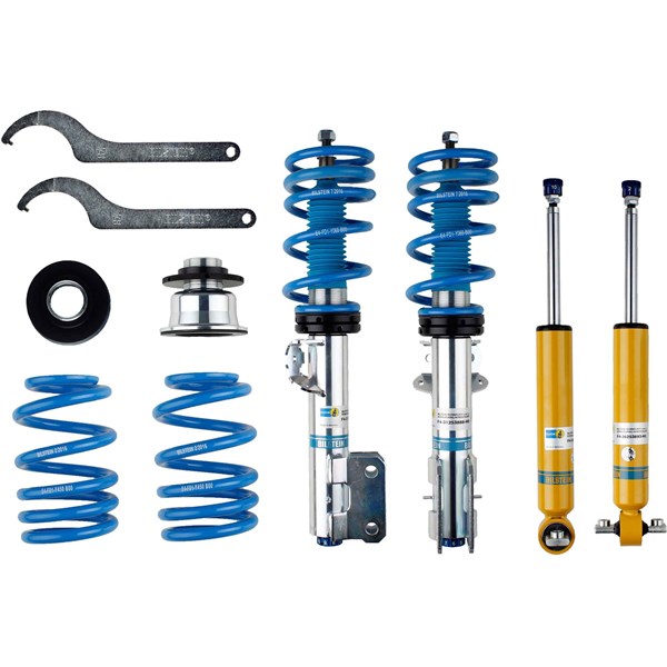 Upphängningssats, fjädrar, stötdämpare, Framaxel, Bakaxel Bilstei Bilstein