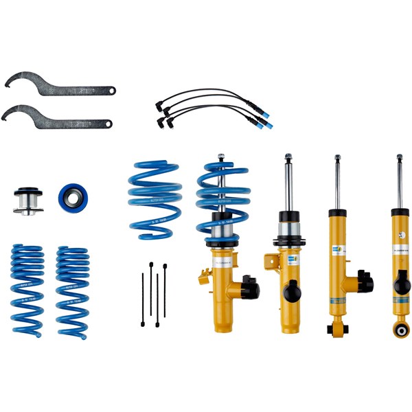 Upphängningssats, fjädrar, stötdämpare, Framaxel, Bakaxel Bilstei Bilstein