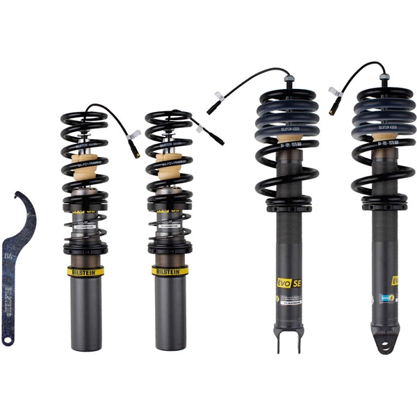 Upphängningssats, fjädrar, stötdämpare, Framaxel, Bakaxel Bilstei Bilstein