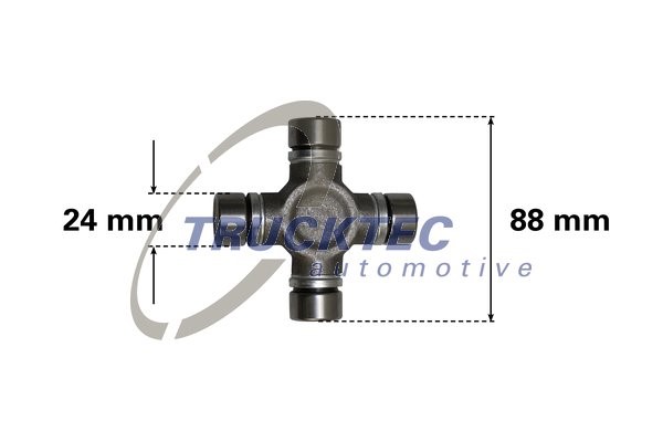 Led, kardanaxel TRUCKTEC AUTOMOTIVE