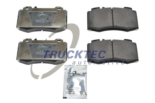 Bromsbeläggsats, Framaxel Trucktec automotive 02.35.116 TRUCKTEC AUTOMOTIVE